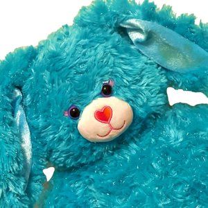 Build a Bear Blue Sparkle Bunny Rabbit Disney Shake It Up Stuffed Easter Plush